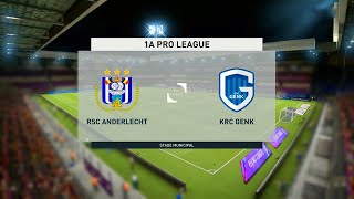 Anderlecht vs Genk | Belgian Pro League (11/12/2020) | Fifa 21