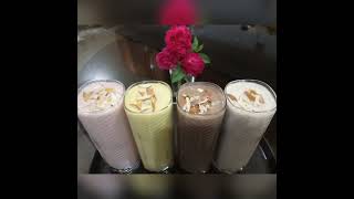 4 Healthy  Smoothies/ 4 തരത്തില്‍ ഹെല്‍ത്തി ഓട്സ് സ്മൂത്തീസ്/Oats Smoothies for Breakfast \u0026 Dinner 😋