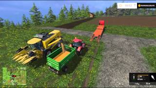 Farming Simulator 15 PC Mod Showcase: Small Auger Wagon
