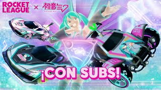 Rocket League X Hatsune Miku Jugando Con Subs (Directo Recortado Por Problemas De Luz)