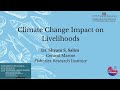 Climate Change Impact on  Fisheries and Aquaculture Livelihoods | Dr  Shyam S  Salim