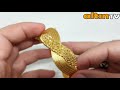 22k dorika bracelet bangle clamp models and price latest gold bracelet designs with price