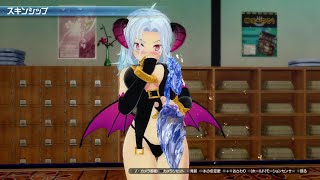 PS4 閃乱カグラPBS氷王の雪泉プチデビルスキンシップでこ～んな感じ