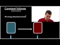 how is constant volume heat capacity different from constant pressure real chemistry