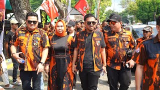 Ibu Tiorita Br Surbakti SH Hadiri Pelantikan Pengurus MPW Pemuda Pancasila Sumut Periode 2022-2027