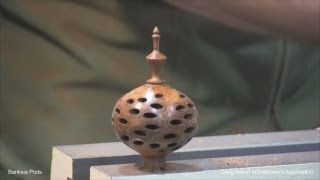 How to Turn Banksia Pods in HD - Woodturning - Paul MacMenamin - Long Island Woodturners