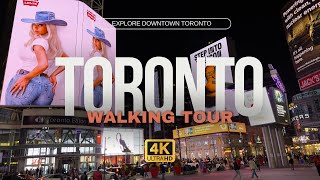 TORONTO Walking Tour | Explore the BEST SIGHTS of DOWNTOWN in 4K