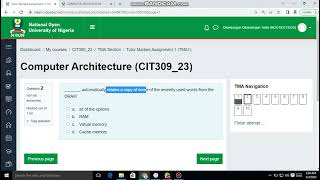 HOW TO SOLVE YOUR TMA QUESTION AND ANSWERS