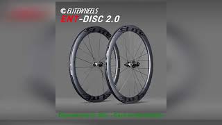 ELITEWHEELS Carbon Wheels ENT 2.0 Disc Brake 700c Carbon Rim Center Lock Road Bike Wheelset UCI Qu