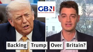 GB News And Nigel Farage Pick Trump Over Britain?