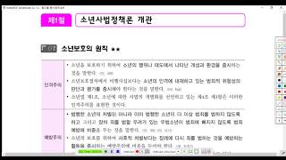 함다올 형사정책 제15강(소년사법정책론 개관, p 280)