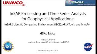 GDAL Basics
