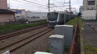 小田急5000系快速急行新宿桜ヶ丘駅〜大和駅間通過