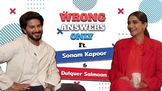 Sonam Kapoor & Dulquer Salmaan Play 'Wrong Answers Only' | The Zoya Factor | EXCLUSIVE