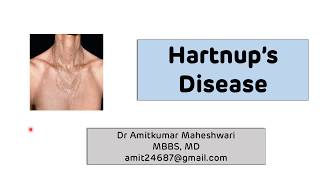 Hartnup's Disease || Tryptophan Metabolic Disorder || NEET PG || Biochemistry