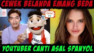 RENDI GEMETERAN JUMPA YOUTUBER CANTIK BELANDA ASAL SPANYOL #ometvinternasional