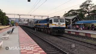 ERODE WDP4D 40405  16796 CHOLAN EXPRESS  : INDIAN RAILWAYS