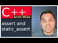 Write secure code with assertions (assert and static_assert) | Modern Cpp Series Ep. 87