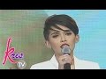 KZ Tandingan sings 