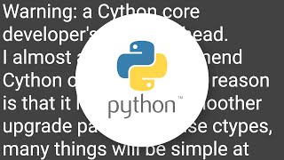Wrapping a C library in Python: C, Cython or ctypes?