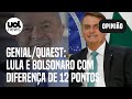 Pesquisa Quaest: Diferença entre Lula e Bolsonaro é de 12 pontos após Auxílio no valor de R$ 600