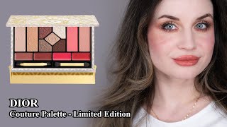 DIOR | Couture Palette - Limited Edition | Swatches \u0026 Makeup Review