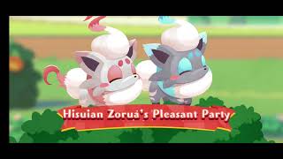 Pokémon Café ReMix #17 - Hisuian Zorua's Pleasant Party Event