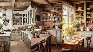 Transform Your Kitchen: Rustic English Country style #rusticdecor #kitchen #kitchendesign