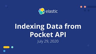 Indexing Data from Pocket API