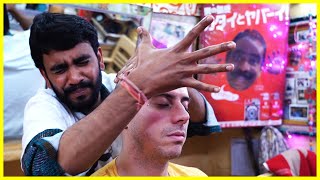 COSMIC MASSAGE by BABA'S SON 💛 World's Greatest Head Massage 💛 ASMR BARBER