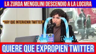 Zurda Mengolini deliró en vivo \