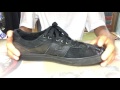 ただ靴を補強する動画。apply shoe goo to skate shoes