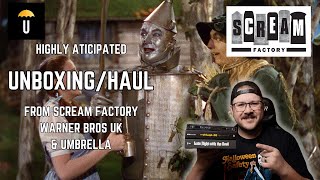 SCREAM FACTORY/WARNER BROS UK & UMBRELLA UNBOXING!