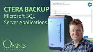 Backup Microsoft SQL Server Applications - CTERA C200