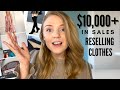 How Much MONEY I Made Last Month Reselling Clothes | What SOLD on Poshmark & eBay?