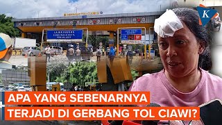 Kronologi dan Kesaksian Korban Kecelakaan Gerbang Tol Ciawi