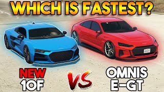 GTA 5 ONLINE : NEW 10F VS OMNIS E-GT (WHICH IS BEST?)