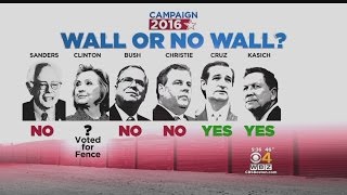 On The Issues: Building A Wall Along The Mexican Border