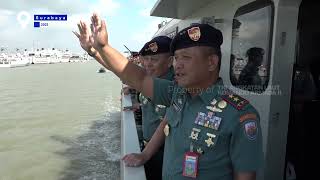 Jelang Pergantian Jabatan, Pangkoarmada II Laksanakan Admiral Inspection