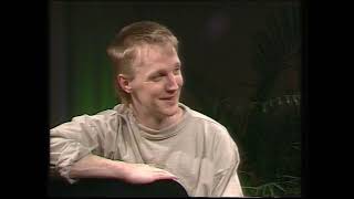 Merja ja Pekka Laaksonen Kokkola TVn studiolla 1989