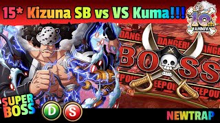 【OPTC】Kizuna Super Bos 15* DEX \u0026 STR VS. Bartholomew Kuma | OPTC Indonesia!!【トレクル】