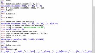 Python 101: Episode #22 - The datetime / time modules