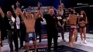 MMA Fighter Acccidently Breaks Ring Girl Jaw