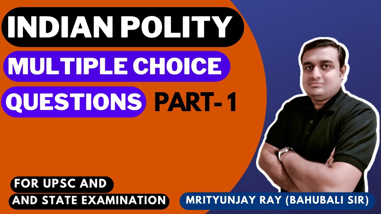 INDIAN POLITY MCQ | PART 1| #UPSC#stateexamination #polity # ...