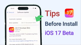 How to Update iOS 17 Beta / iOS 17 RC - Tips Before Installing!