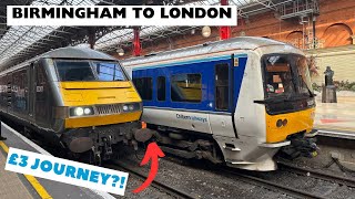 Birmingham to London for £3?! Class 68 Loco-Hauled Experience!