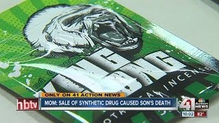 Mother says sale of synthetic drug caused son's death