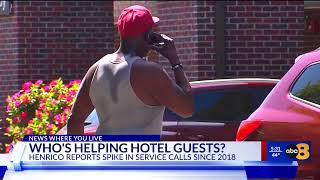 Henrico task force takes action after rise in police calls to hotels, motels
