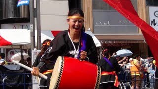 新宿エイサーまつり2012琉球國祭太鼓