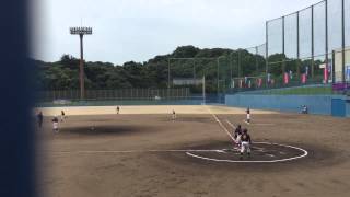 2015年九州選抜学童軟式野球大会 準決勝 恵音